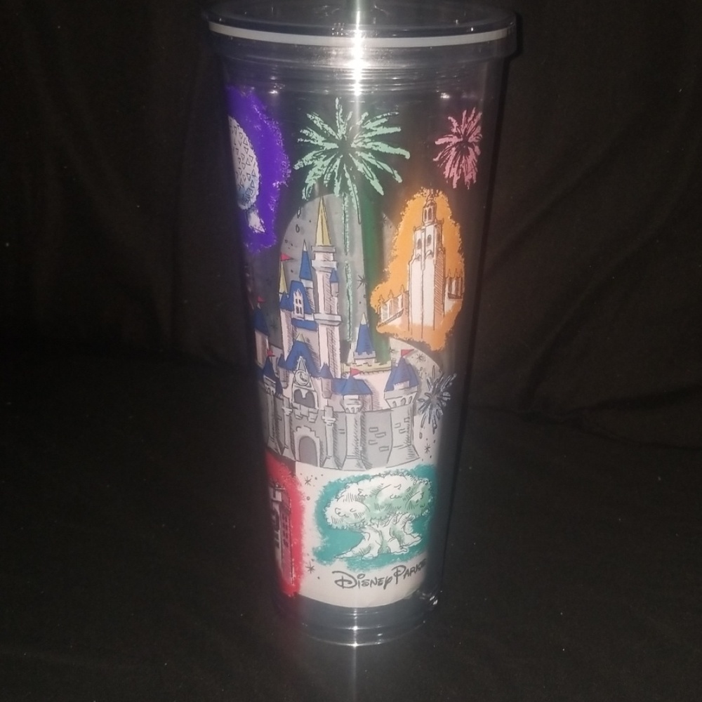 Disney Parks Starbucks Acrylic Tumbler Venti 24oz